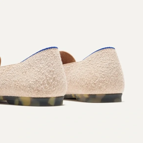 NEW Rothy's Almond Tassel Loafer in Toasty Boucle Size 7.5 Limited Edition RARE - Picture 4 of 10